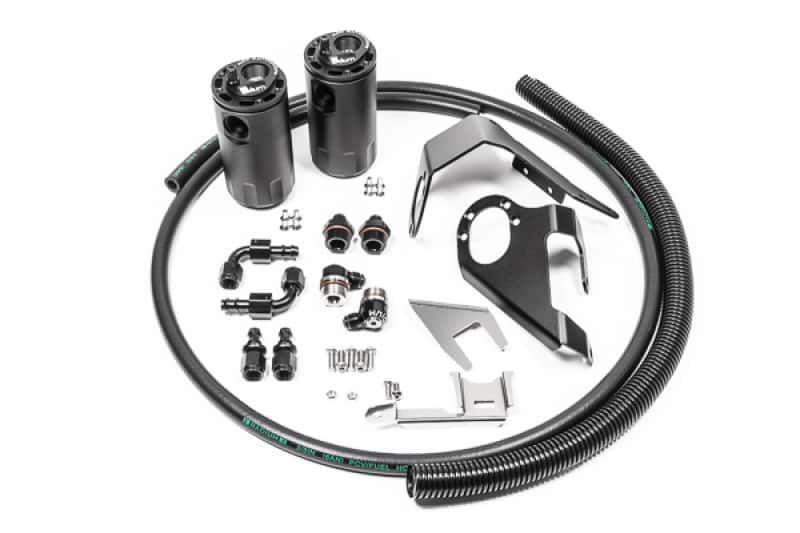 Radium Engineering — Radium Engineering 2009+ Nissan 370Z (VQ37VHR) Catch Can Kit - Fluid Lock - view 1