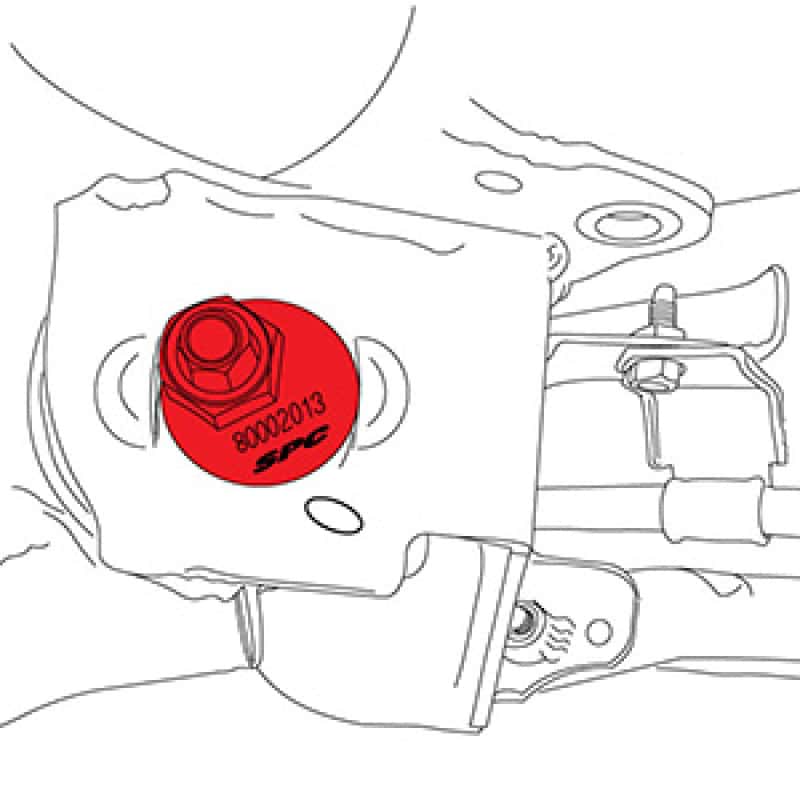 SPC Performance — SPC Performance 14-20 Nissan Rogue / 14-22 Nissan Rogue Sport Rear Toe Cam Kit
TOE CAM BOLT - view 2