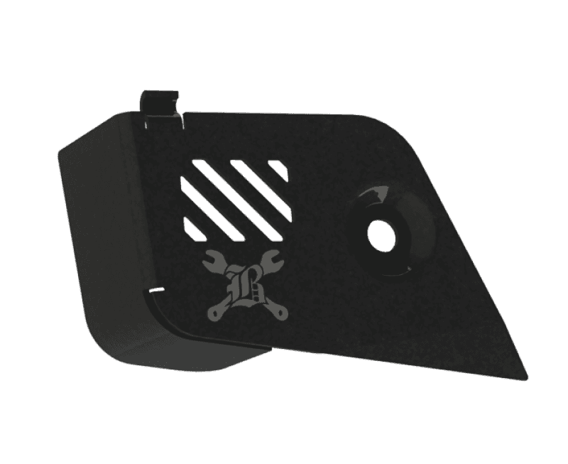 Burly Brand — Burly Brand 21-22 Rebel 1100 Slash Cut Rear Brake Reservoir Cover - view 2