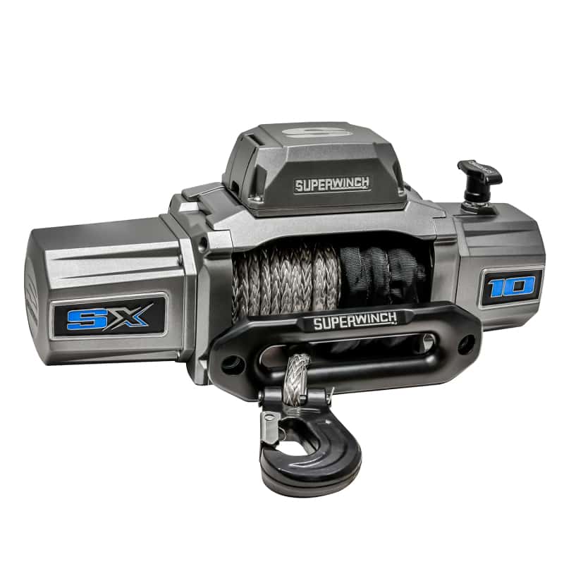 Superwinch — Superwinch 10000 LBS 12V DC 3/8in x 80ft Synthetic Rope SX 10000 Winch
Winch - view 3