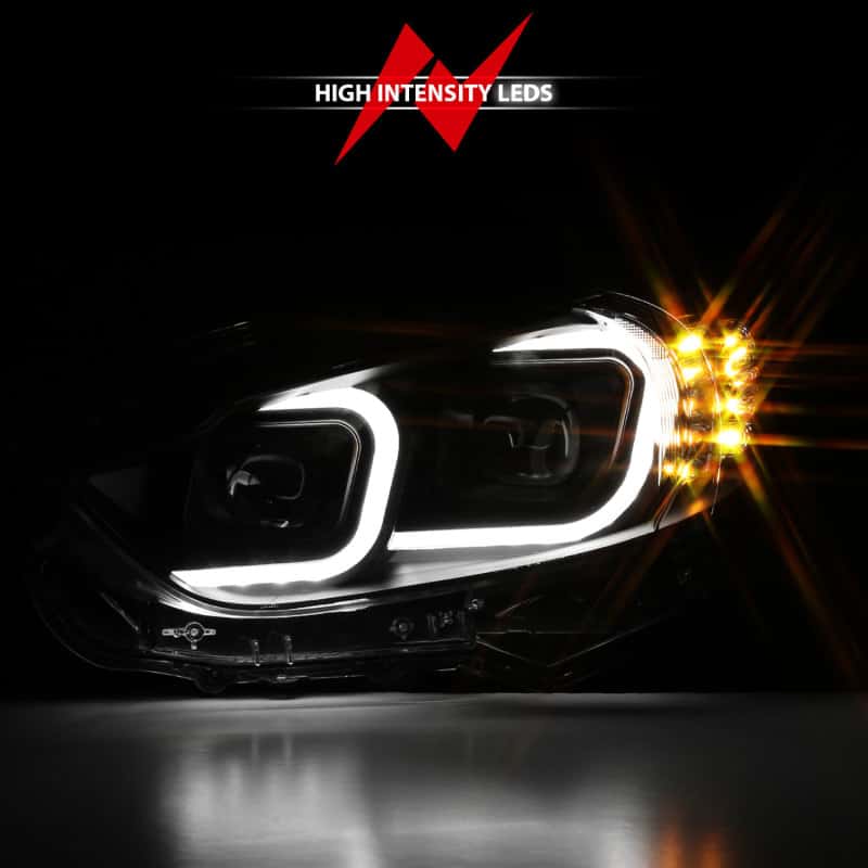 ANZO — ANZO 2014-2015 Mazda 6 Projector Headlights w/ Plank Style Design Black
Head Light Set
HdLtSet - view 6