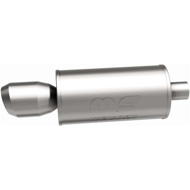 Magnaflow — MagnaFlow Muffler W/Tip Mag SS 14X7X7 2.25/4.
Straight Through - view 30