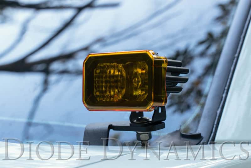 Diode Dynamics — Diode Dynamics Stage Series 2 In LED Pod Cover - Yellow Each - view 3
