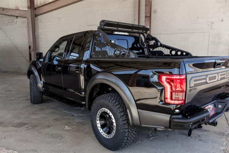 Addictive Desert Designs — Addictive Desert Designs 17-18 Ford F-150 Raptor Race Series Chase Rack w/ 2017 Grill Pattern
TrkCabProt/HeadRk
Chase Rack - view 4
