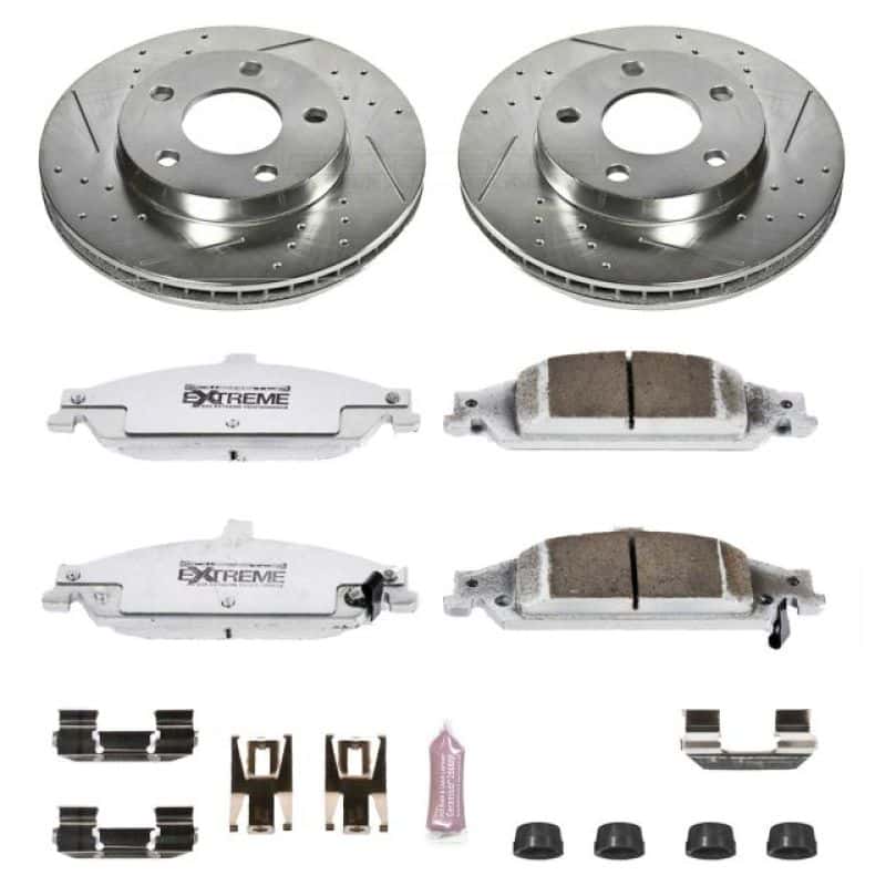 PowerStop — Power Stop 04-05 Chevrolet Classic Front Z26 Street Warrior Brake Kit - view 1