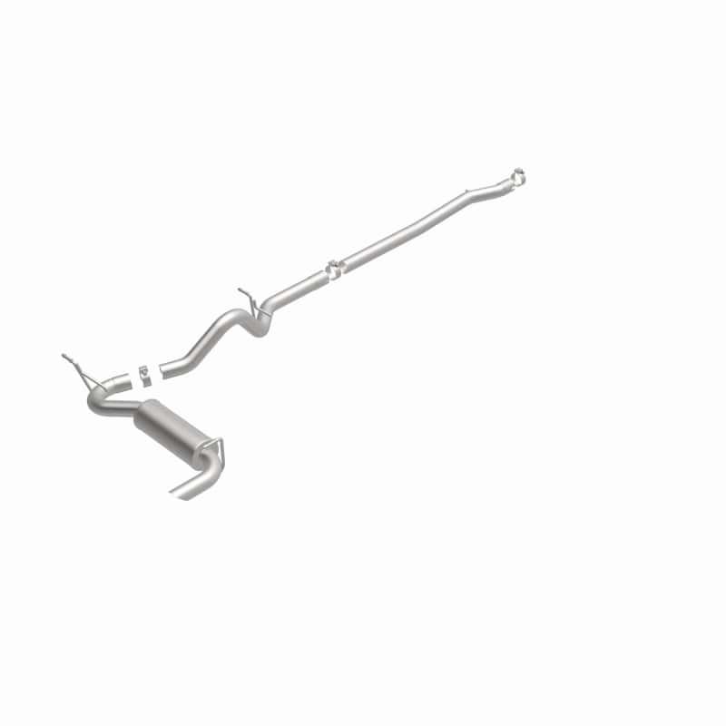 Magnaflow — MagnaFlow 12-14 Jeep Wrangler 4dr Single Straight Rear P/S Exit Stainless C/B Performance Exhaust
Cat-Back - view 2
