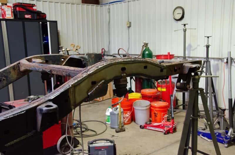 RustBuster — Rust Buster 06-10 Hummer H3 Over Axle Frame Section - Left - view 4