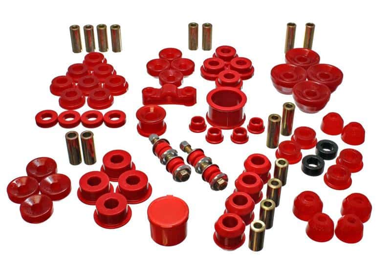 Energy Suspension — Energy Suspension 90-93 Acura Integra Red Hyper-Flex Master Bushing Set
Master Bushing Kit - view 3