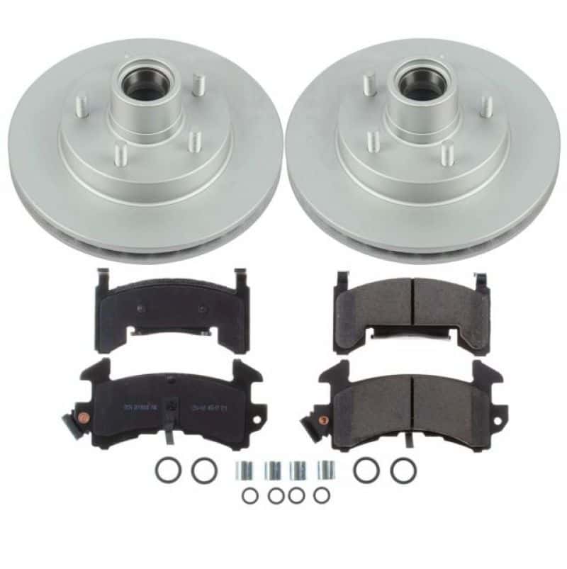 PowerStop — Power Stop 95-97 Chevrolet Blazer Front Z17 Evolution Geomet Coated Brake Kit - view 1