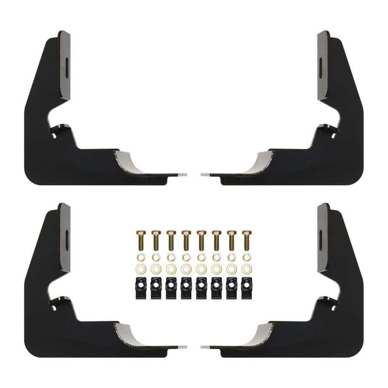Westin — Westin 2014-2018 Chevy Silverado 1500 Reg Cab Premier Oval Nerf Step Bar Mount Kit - Black
Nerf/StepBarMntKt - view 1