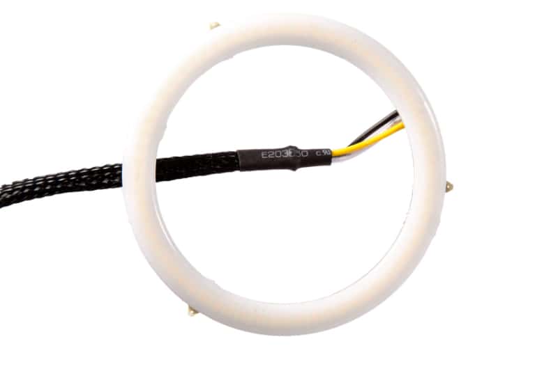 Diode Dynamics — Diode Dynamics Halo Lights LED 70mm - Red (Pair) - view 2