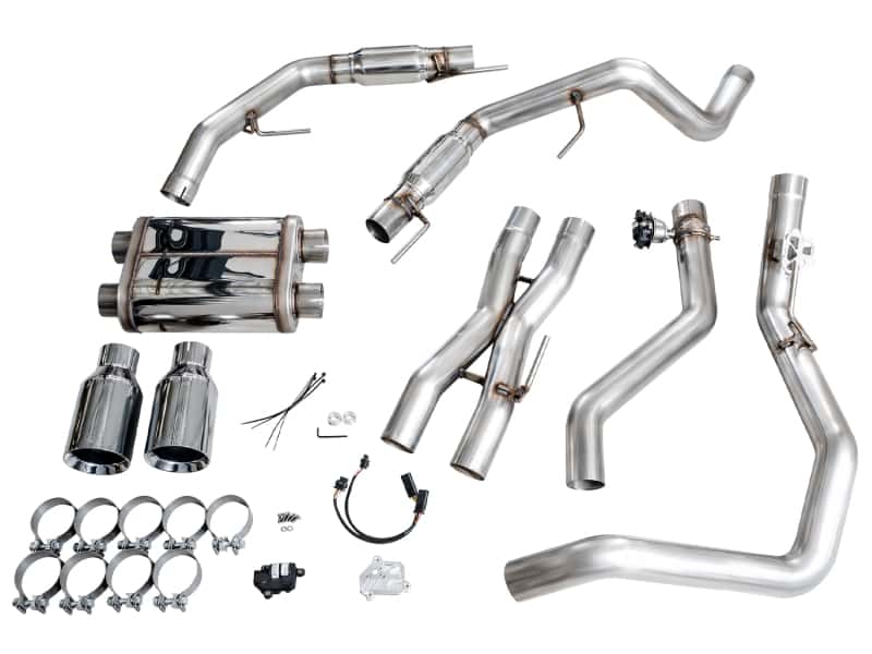 AWE Tuning — AWE Gen 3 Raptor SwitchPath Exhaust  - Chrome Silver Tips
SwitchPath Exhaust - view 12