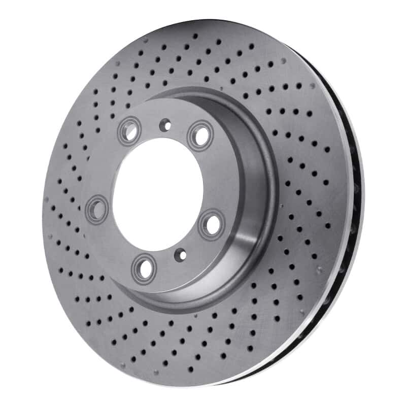 DFC — DFC 99-23 Porsche 718 Cayman Left Front Drilled Brake Rotor
DFC Brake Rotor - view 2