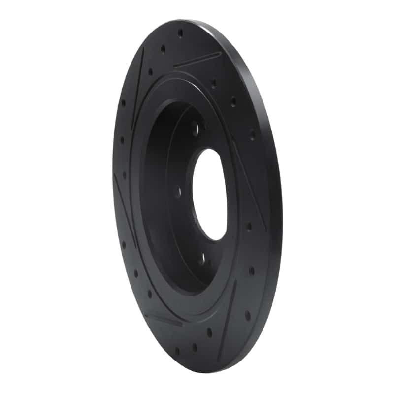 R1 Concepts — R1 13-25 Hyundai Elantra GT Rear Right Drilled & Slotted Black Brake Rotor
R1 Brake Rotor Drill - view 4