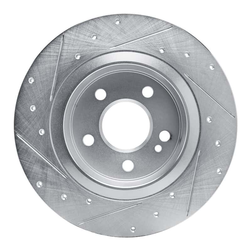 R1 Concepts — R1 19-26 Mercedes-Benz A200 (Mexico) Rear Right Drilled & Slotted Silver Brake Rotor
R1 Brake Rotor Drill - view 5