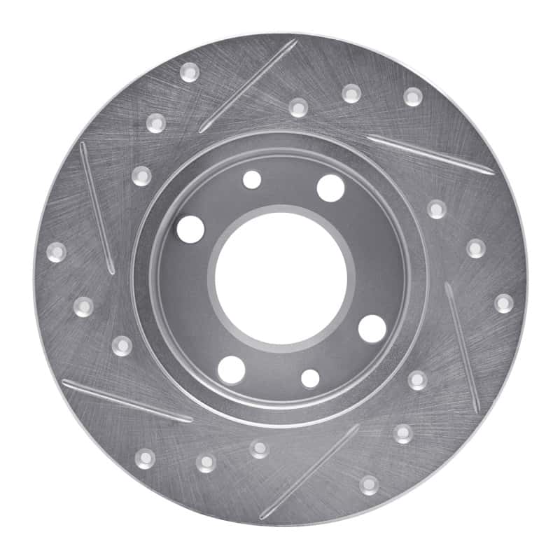 R1 Concepts — R1 1966-1992 Bertone X-1/9 Front/Rear Right Drilled & Slotted Silver Brake Rotor
R1 Brake Rotor Drill - view 5