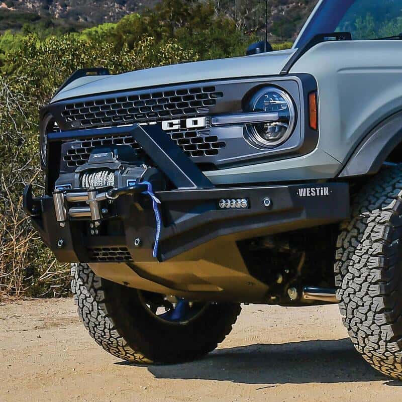 Westin — Westin 21-25 Ford Bronco (Excl. Sport) XTS Angular Bull Bar - Tex. Blk
Bull Bar - view 8