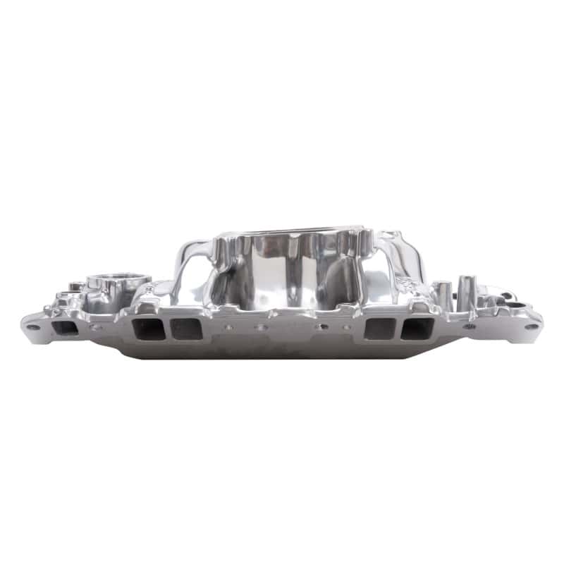 Edelbrock — Edelbrock SBC Perf Air Gap Manifold Polished
MANIFOLD - view 6
