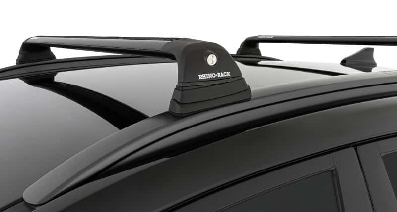 Rhino-Rack — Rhino-Rack 18-22 Hyundai Kona 1st Gen 5 Door SUV w/Flush Rails Vortex RVP 2 Bar Roof Rack - Black
Vortex RVP Black 2 B - view 6