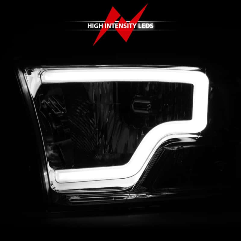 ANZO — ANZO 2009-2018 Dodge Ram 1500/ 2500/ 3500 Crystal Headlights w/ Light Bar Chrome Housing
Head Light Set
HdLtSet - view 12
