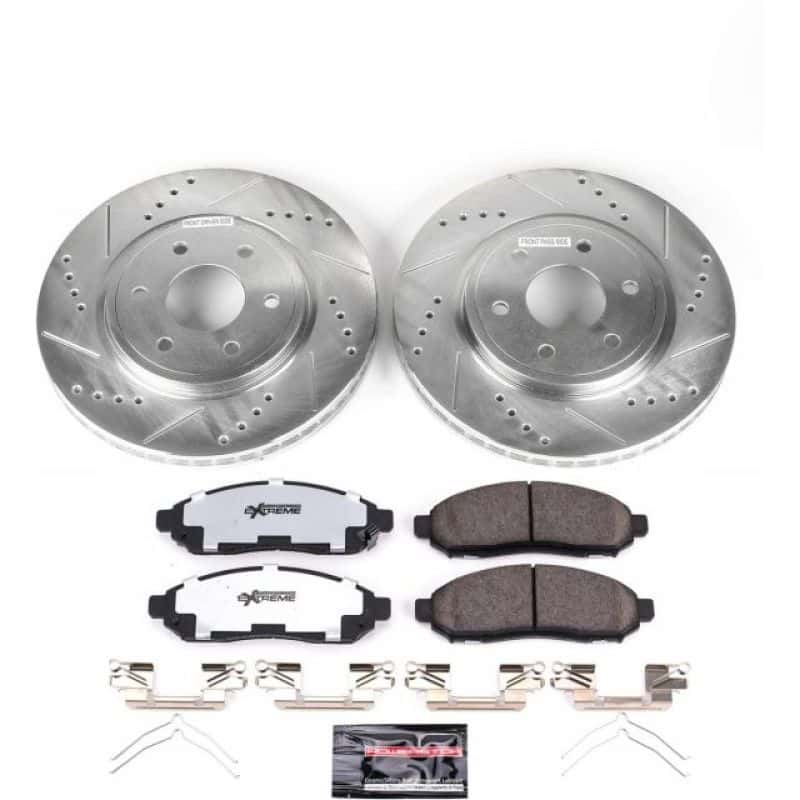 PowerStop — Power Stop 05-18 Nissan Frontier Front Z36 Truck & Tow Brake Kit - view 1
