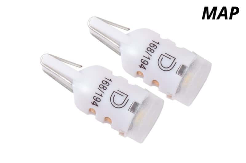 Diode Dynamics — Diode Dynamics 194 LED Bulb HPHP3 LED - Green (Pair) - view 4