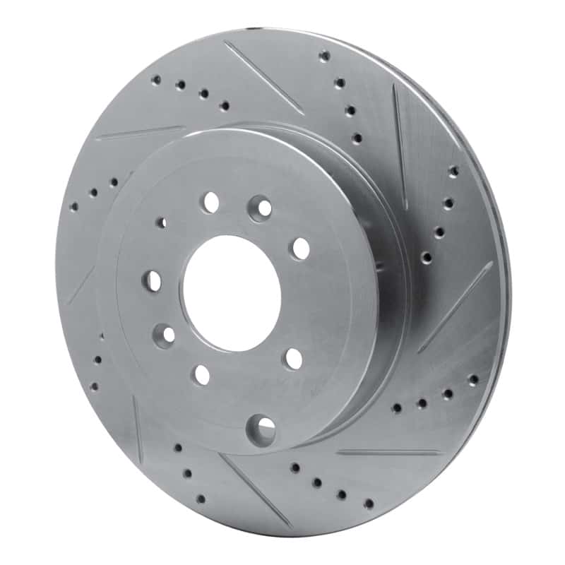 R1 Concepts — R1 07-15 Mazda CX-9 Rear Right Drilled & Slotted Silver Brake Rotor
R1 Brake Rotor Drill - view 2