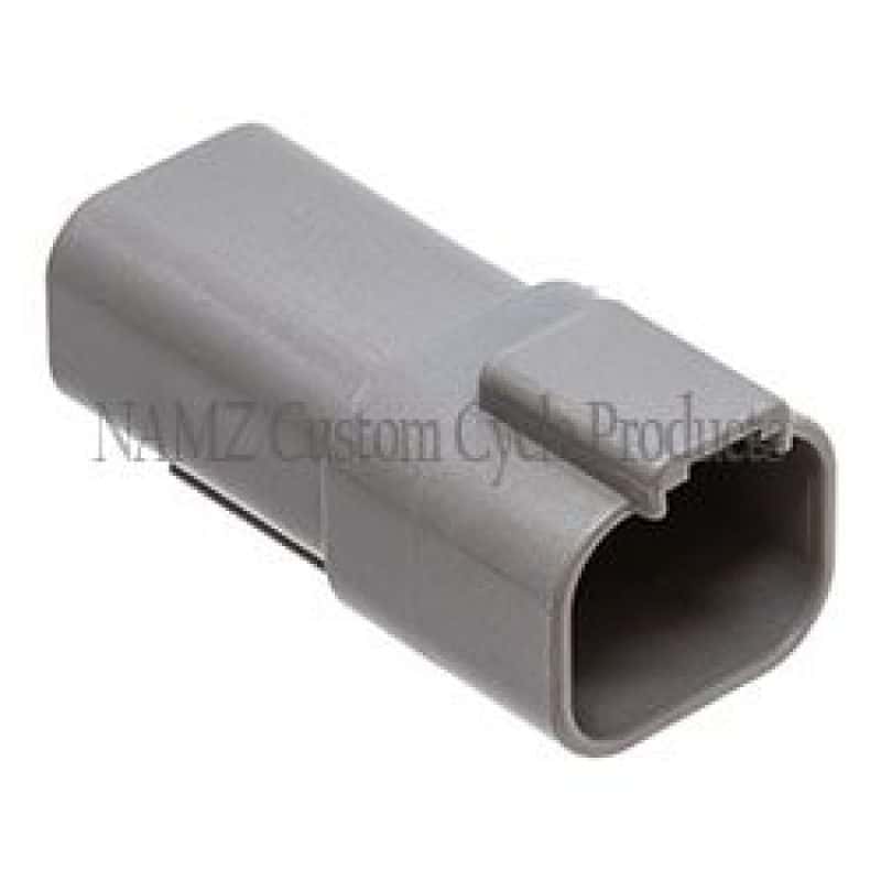 NAMZ — NAMZ Deutsch DT Series 4-Wire Receptacle & Wedgelock - Gray (HD 72124-94GY) - view 2