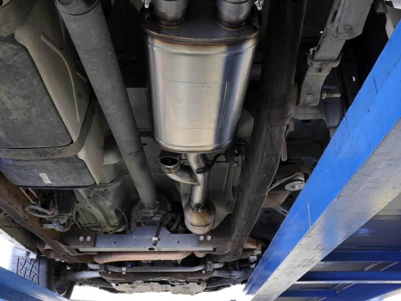 aFe — aFe Gemini XV 3in 304 SS Cat-Back Exhaust w/ Cutout 09-18 GM Trucks 4.3L/4.8L/5.3L w/ Black Tips
Cat-Back Exhaust - view 10