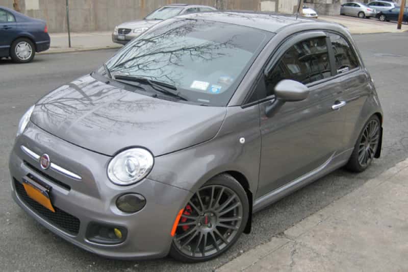 Rally Armor — Rally Armor 12-18 Fiat 500 Black UR Mud Flap w/Red Logo
Mud Flap - view 4