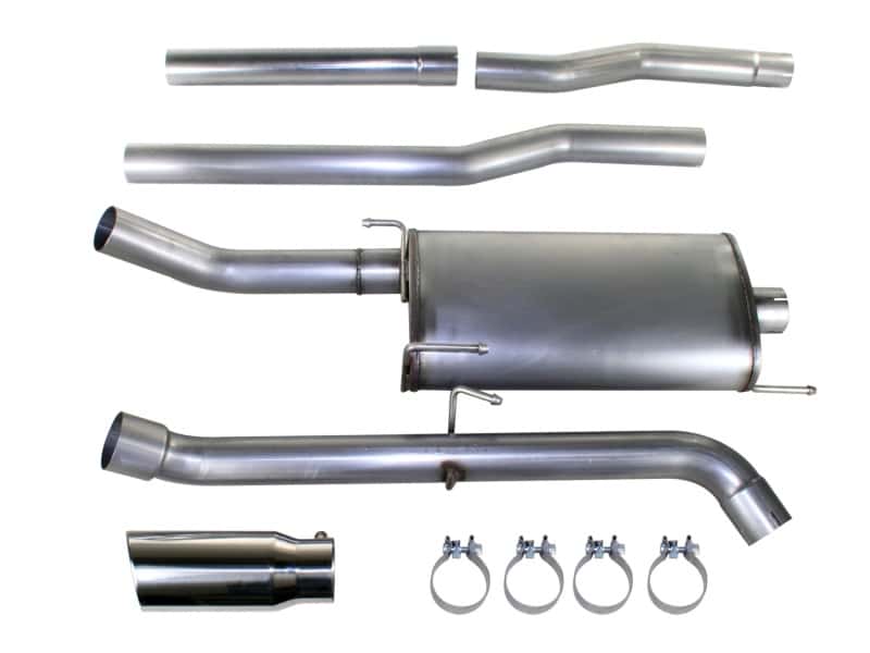 aFe — aFe MACHForce XP Exhausts Cat-Back SS-409 EXH CB Dodge Ram 1500 03-05 V8-5.7L 140.5&160.5 WB
Cat-Back Exhaust
ExhstSysKt - view 2
