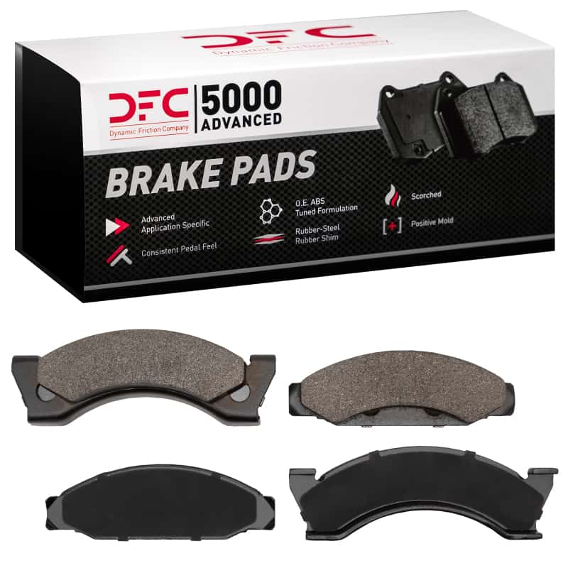 DFC — DFC 74-81 American Motors Gremlin Front 5000 Advanced Semi Metallic Brake Pads
DFC Brake Pad Set - view 4
