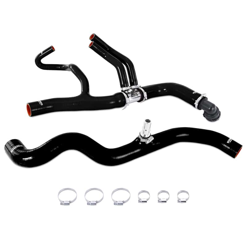 Mishimoto — Mishimoto 17-19 Ford Raptor 3.5L EcoBoost Black Silicone Coolant Hose Kit
Coolant Hose Kit - view 1