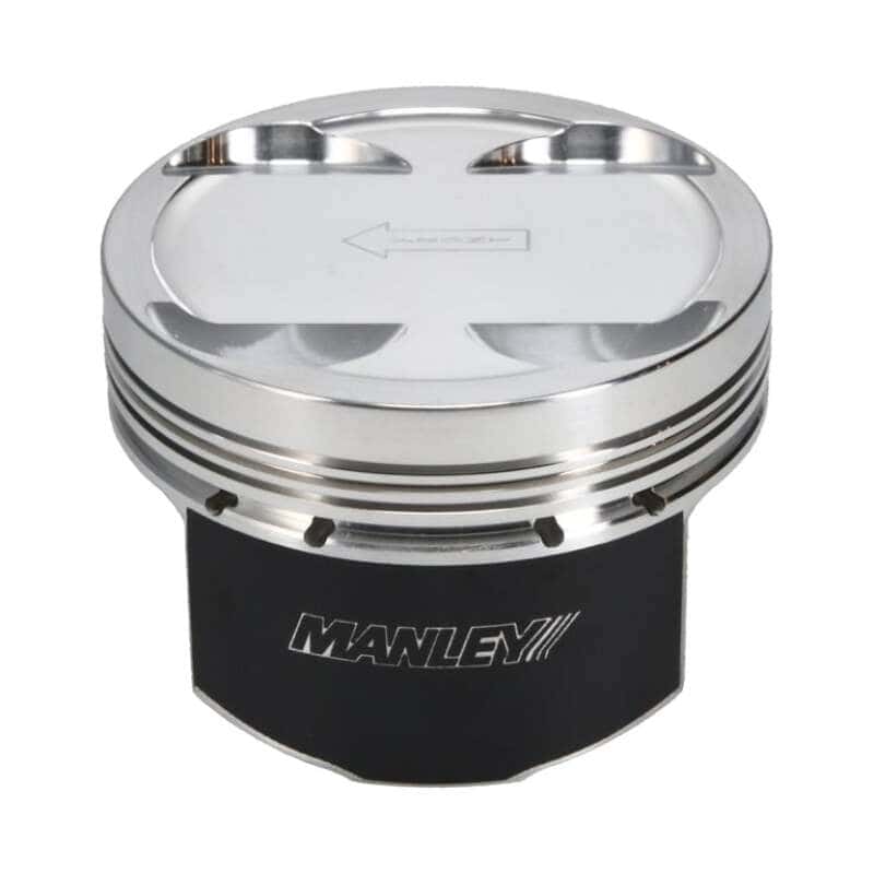 Manley Performance — Manley 03-06 Evo 8/9 (7 Bolt 4G63T) 85.5mm +0.5mm Over Bore 8.5:1 Dish Pistons w/ Rings
Piston Set - view 6
