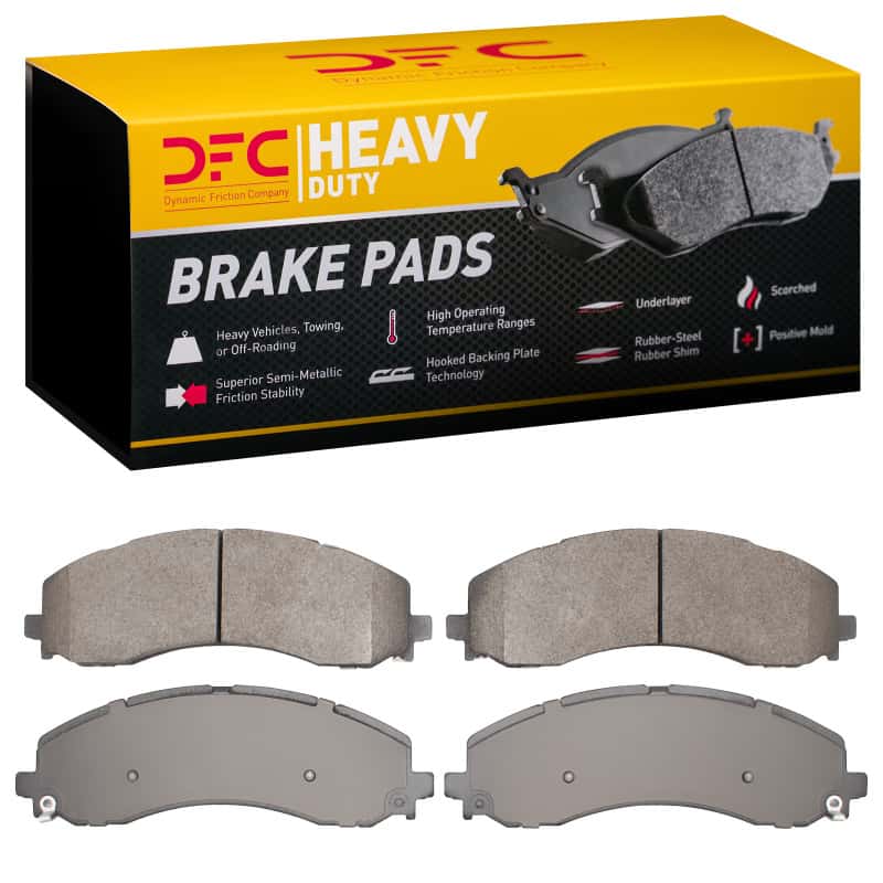 DFC — DFC 19-25 Ram 4000 (Mexico) Front Heavy Duty Pads - Semi Metallic - view 1