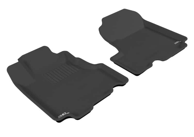 3D MAXpider — 3D MAXpider 2007-2011 Honda CR-V Kagu 1st Row Floormat - Black
Floor Mat Set - view 1