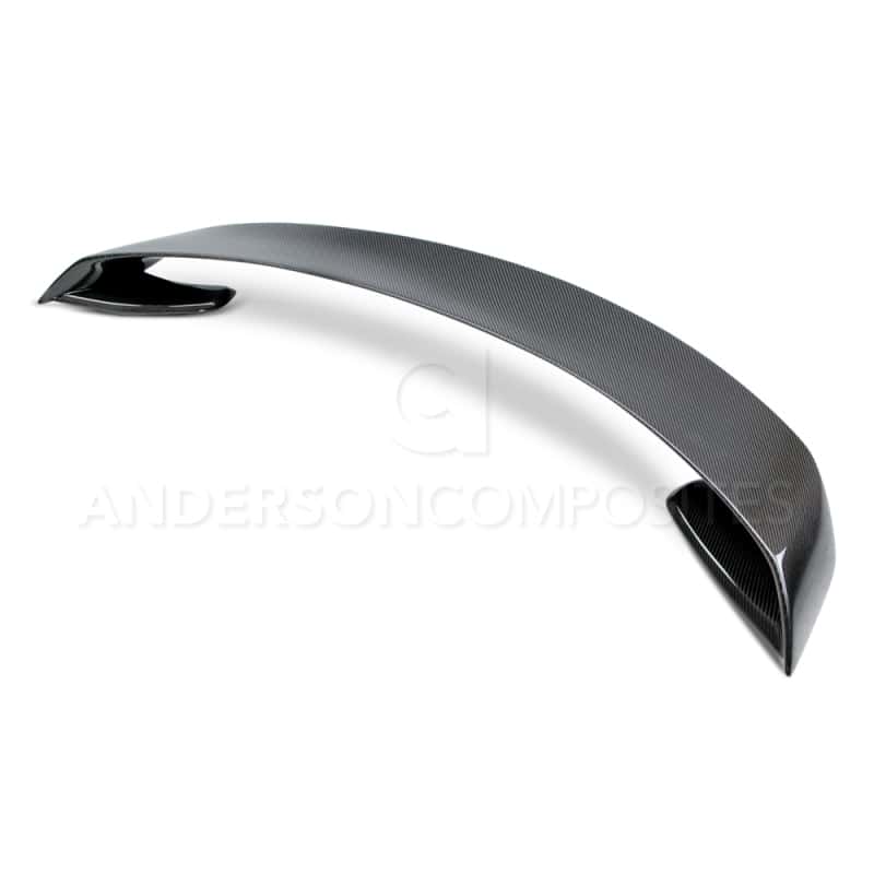 Anderson Composites — Anderson Composites 15-16 Ford Mustang GT350 R Style Rear Spoiler - view 1