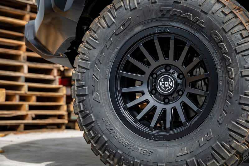 ICON — ICON Recon SLX 17x8.5 6x5.5 BP 25mm Offset 5.75in BS 95.1mm Bore Satin Black Wheel
RECON SLX WHEEL - view 6