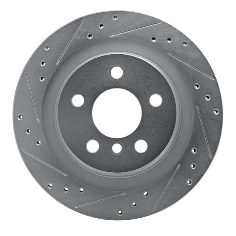 R1 Concepts — R1 16-26 BMW 228I Gran Coupe Rear Left Drilled & Slotted Silver Brake Rotor
R1 Brake Rotor Drill - view 1