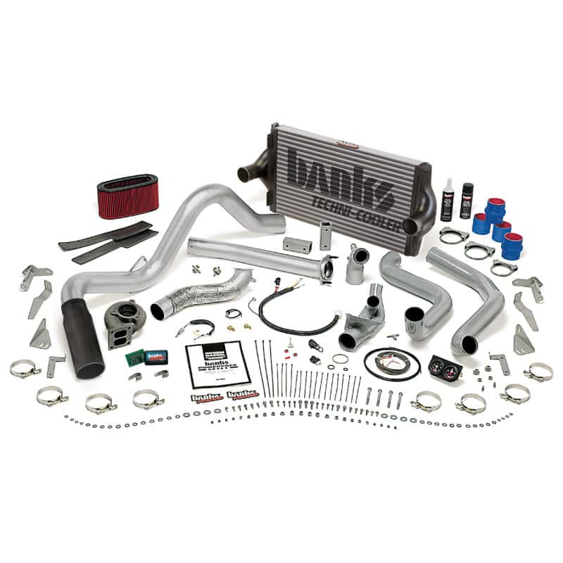 Banks Power — Banks Power 94-95.5 Ford 7.3L Man PowerPack System - SS Single Exhaust w/ Black Tip
Performance System - view 1