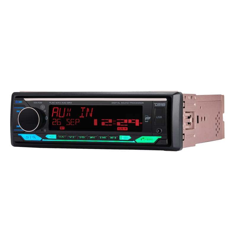 DS18 — DS18 Single Din Headunit Full DSP Bluetooth USB 3 Zones RGB illumination Built-In AMP 240 Watts RMS - view 6
