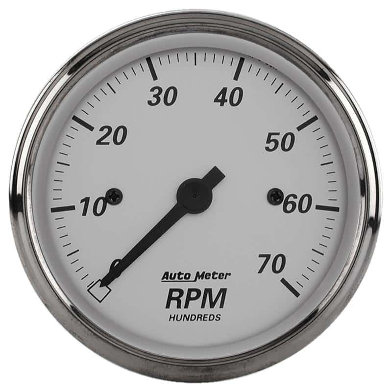 AutoMeter — Autometer American Platinum 3-1/8in 0-120mph Electronic In-Dash Programmable Speedometer
3-1/8" SPD ELEC AP - view 3