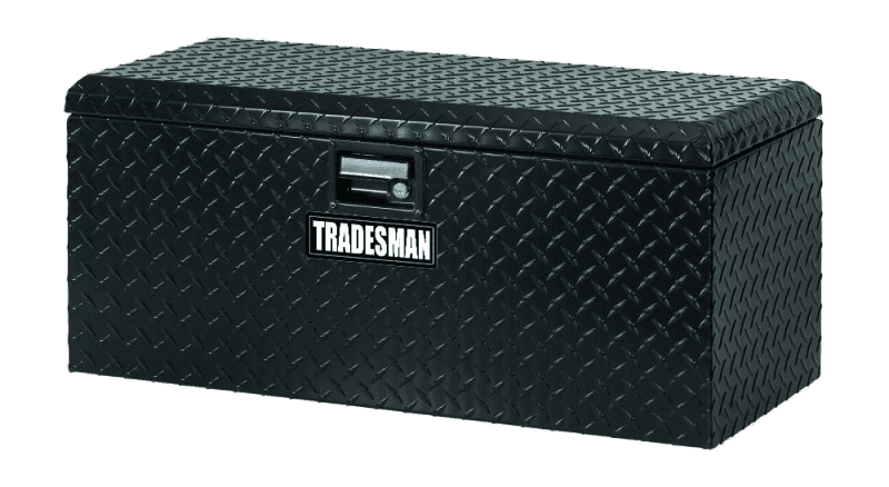 Tradesman — Tradesman Aluminum ATV Flush Mount Storage Box (32in.) - Black - view 2