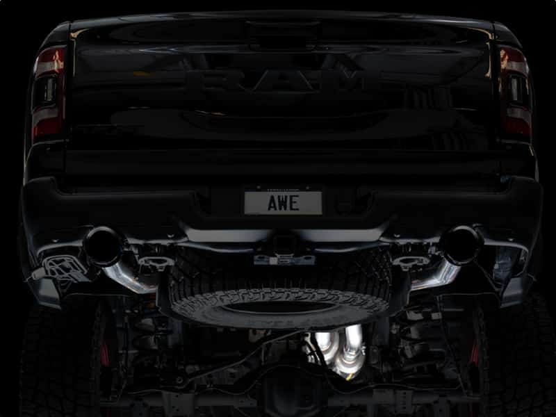 AWE Tuning — AWE Tuning 2021 RAM 1500 TRX 0FG Cat-Back Exhaust - Diamond Black Tips
0FG Catback - view 8