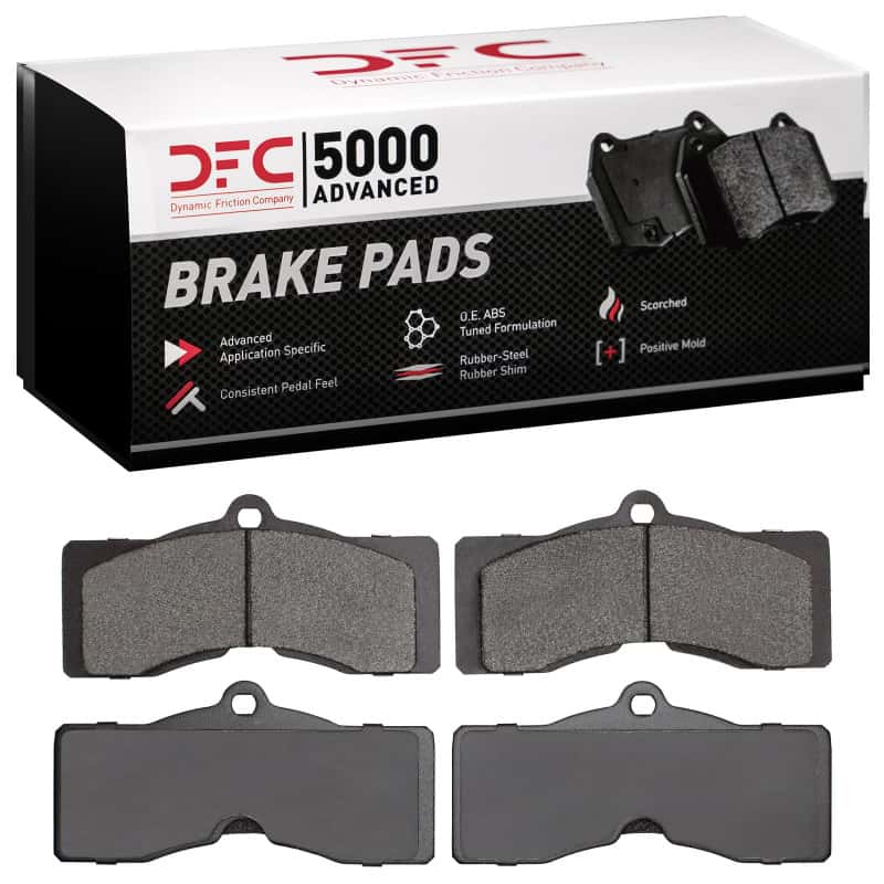 DFC — DFC 63-82 Chevrolet Camaro Front/Rear 5000 Advanced Semi Metallic Brake Pads
DFC Brake Pad Set - view 1
