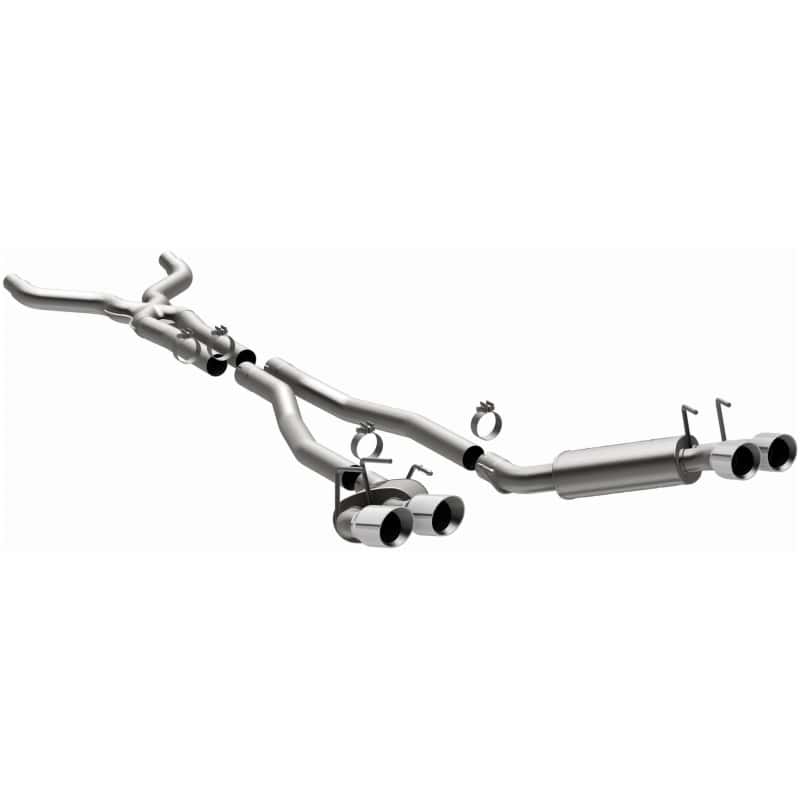 Magnaflow — MagnaFlow 13 Chevy Camaro V8 6.2L S/C Quad Split Rear Exit Cat Back Perf Exhaust
Cat-Back - view 28