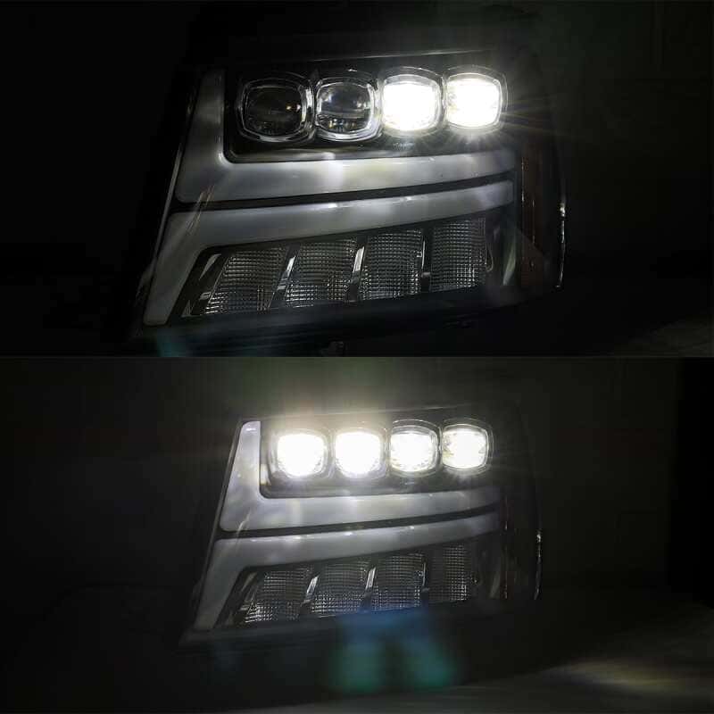 AlphaRex — AlphaRex 07-13 Toyota Tundra / 08-17 Sequoia PRO-Series Projector Headlights Chrome w/Seq. Sig. + DR
Projector Headlights - view 3
