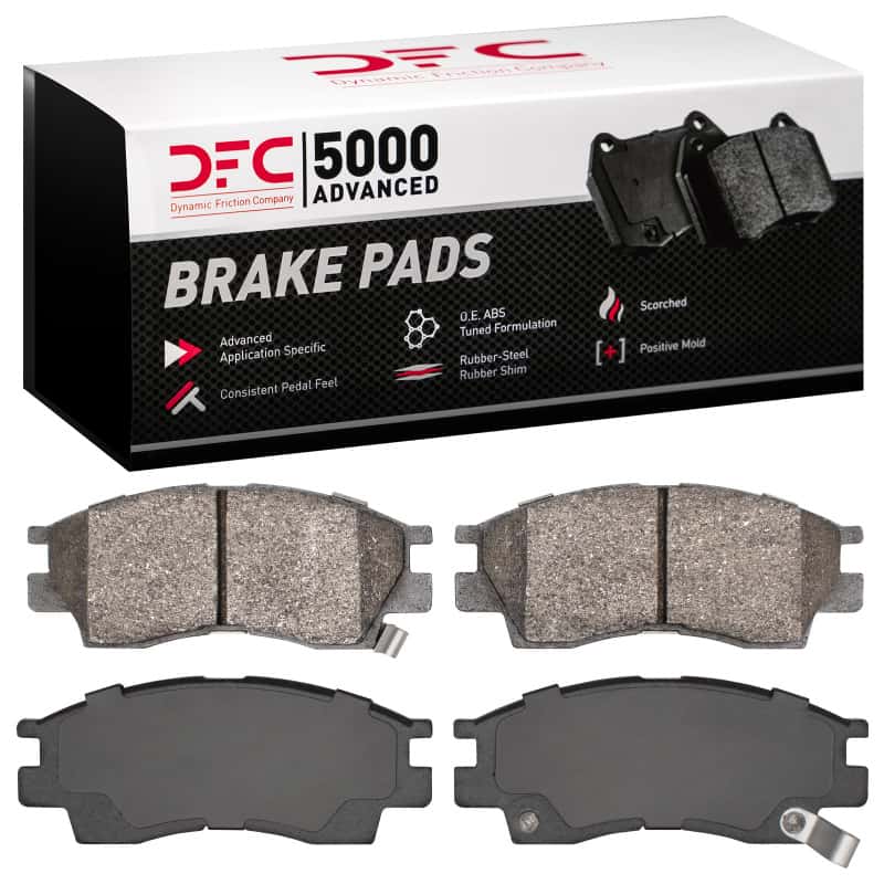 DFC — DFC 88-90 Mitsubishi Galant Front 5000 Advanced Semi Metallic Brake Pads
DFC Brake Pad Set - view 4