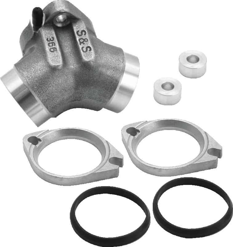 S&S Cycle — S&S Cycle 84-99 BT 1-7/8in 341 Manifold Conversion Kit - view 2