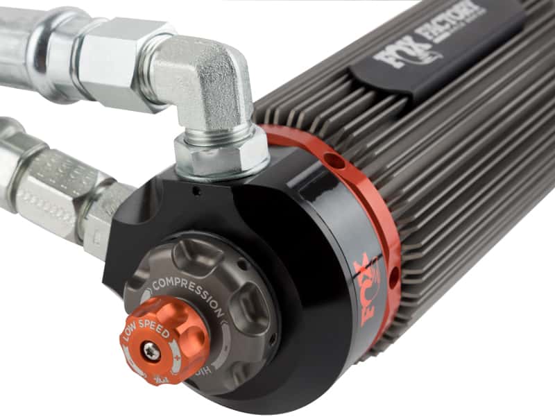 FOX — Fox 3.0 Factory Series 8.8in R/R Front Internal Bypass Shock 2-3in Lift w/ DSC 2018+ Jeep JL
3.0 Bypass Shocks - view 1